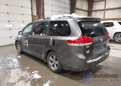 2012 Toyota Sienna Le V6 8 Passenger из США, поврежденный, VIN 5TDKK3DCXCS264045